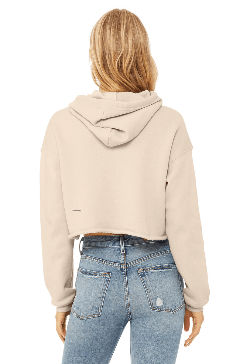 The Cropped Hoodie in (Positivity) - Maison Yoga