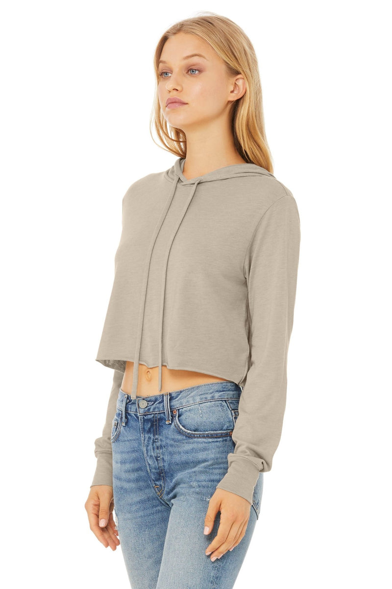 The Lightweight Cropped Hoodie in (Grounded) - Maison Yoga
