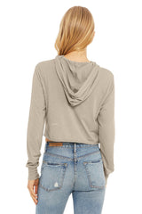 The Lightweight Cropped Hoodie in (Grounded) - Maison Yoga